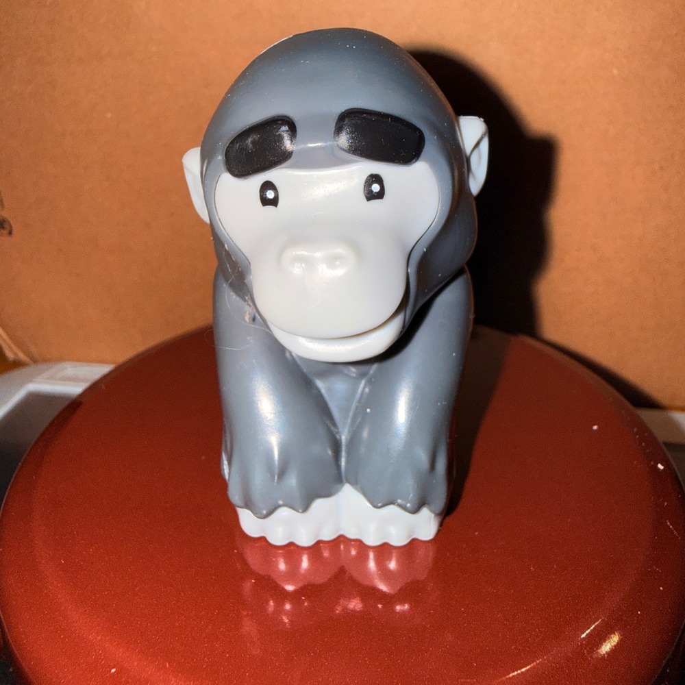 Fisher Price Little People Gorilla Kids OS Grey Good Zoo